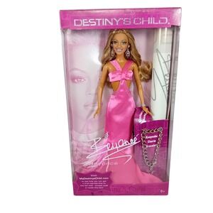 NRFB 2005 Vintage Beyonce Destiny's Child Barbie Celebrity Doll Bracelet Poster